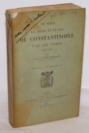Cat.No: 275602 Le Siege, la prise et le sac de Constantinople par les Turcs en 1453....