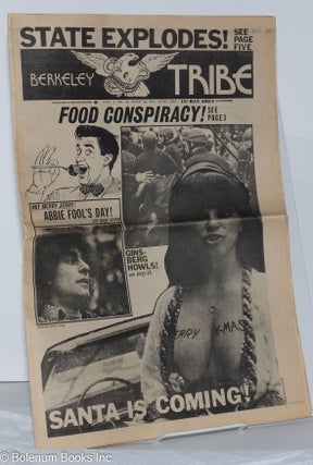 Cat.No: 276528 Berkeley Tribe: vol. 1, #24 (#24) Dec. 19-26, 1969: Food Conspiracy! Abbie...