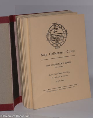 Map Collectors' Series [Ninth Volume]; here in hand we can offer the entire run of ten sequential journals for that volume, nos. 81 to 90.