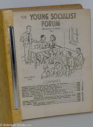 Young Socialist Forum, Left Wing Bulletin, YSA Discussin Bulletin (1957-1966) [near complete run]