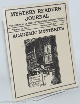Cat.No: 277233 Mystery Readers Journal; The Journal of Mystery Readers International....