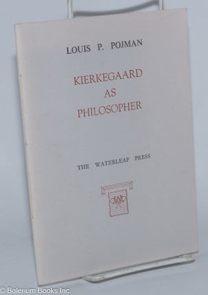 Kierkegaard as philosopher