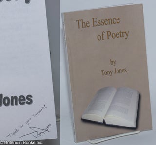 Cat.No: 277386 The Essence of Poetry. Tony Jones