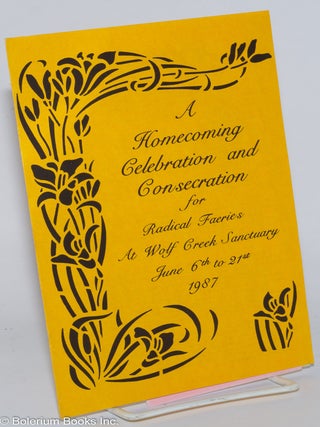 Cat.No: 277427 A Homecoming Celebration & Consecration for radical Faeries at Wolf Creek...