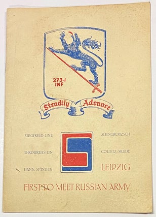 Cat.No: 277451 273d Inf. Siegfried Line, Ehrenbreitstein, Hann. Münden, Altengroitzsch,...