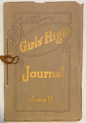 Cat.No: 277632 Girls' High Journal. June 1911