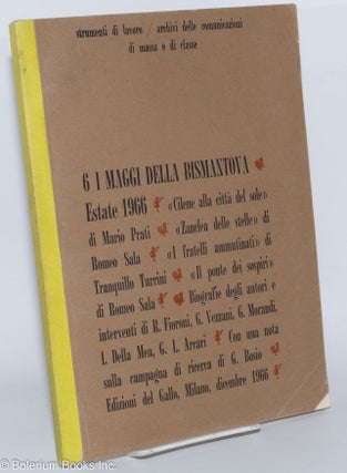 Cat.No: 277690 I Maggi Della Bismantova, Estate 1966; numero 6. R. G. Vezzani Fioroni, I....
