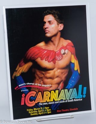 Cat.No: 277722 Gay Men's Chorus of Los Angeles presents ¡Carnaval! the men, music &...