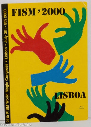 Cat.No: 277923 FISM '2000, Lisboa; 21th FISM World Magic Congress, Lisbon, July 3th...