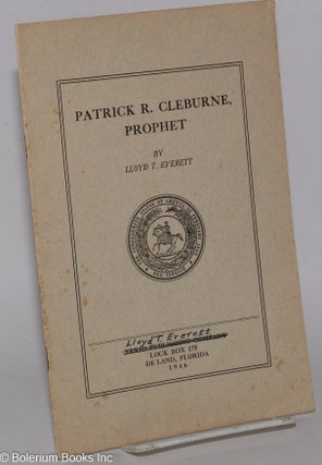 Cat.No: 278163 Patrick R. Cleburne, Prophet. Lloyd T. Everett
