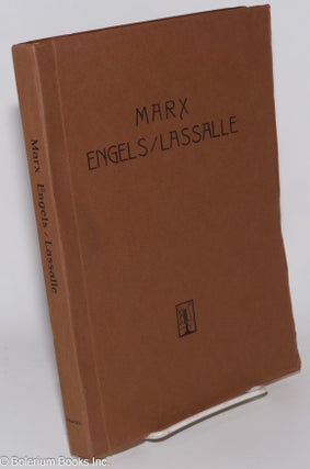Cat.No: 278405 Marx Engels / Lassalle; Eine Bibliographie des Sozialismus, in drei...