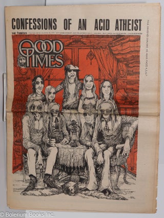 Cat.No: 278414 Good Times: vol. 3, #24, June 12, 1970: Confession of an Acid Atheist....