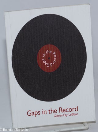Gaps in the Record