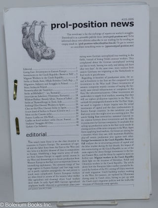 Cat.No: 278655 Prol-position news #2 | 5. 2005
