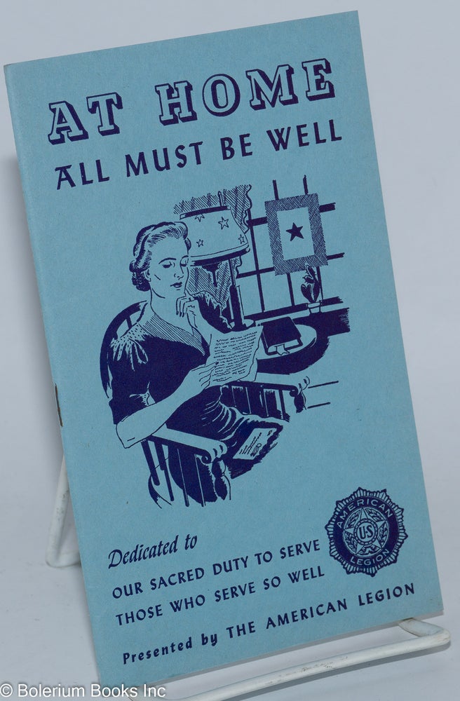 Cat.No: 278725 At Home All Must Be Well. Dedicated to our sacred