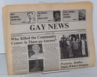 Cat.No: 278944 Gay News [aka Philadelphia Gay News]: vol. 8, #10, January 19, 1984: Who...