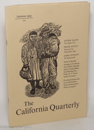 Cat.No: 278969 The California Quarterly; vol. 3, no. 1 (Autumn 1953). Sanora Babb,...