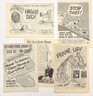 Cat.No: 278980 [Five brochures from the John R. Longo Association attacking the mayor of...