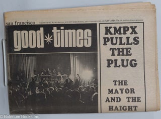 Cat.No: 279000 Good Times: vol. 3, #42, Oct. 23, 1970: KMPX Pulls the Plug, The Mayor &...