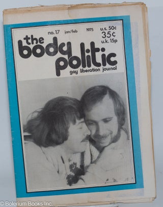 Cat.No: 279042 The Body Politic: gay liberation journal; #17 Jan-Feb 1975; Because He's a...