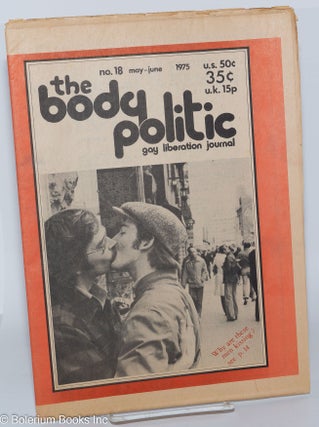 Cat.No: 279146 The Body Politic: gay liberation journal; #18 May-June 1975; Why are these...