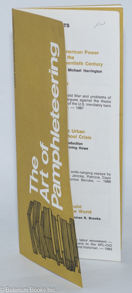 Cat.No: 279154 The Art of Pamphleteering