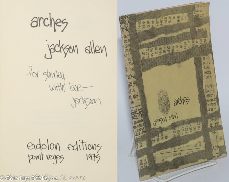 Cat.No: 279371 Arches [inscribed & signed]. Jackson Allen.