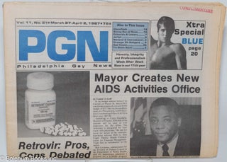 Cat.No: 279475 PGN: Philadelphia Gay News; vol. 11, #21, Mar. 27-April 2, 1987:Mayor...