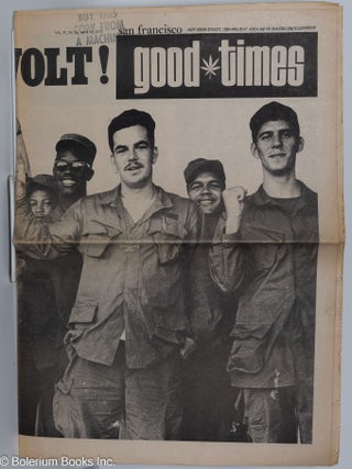 Cat.No: 279495 Good Times: vol. 4, #16, Apr. 23, 1971: Join the Revolt! Moon Woman Good...
