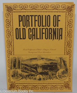 Cat.No: 279535 Portfolio of Old California. Directory of Members of the Federal Home Loan...