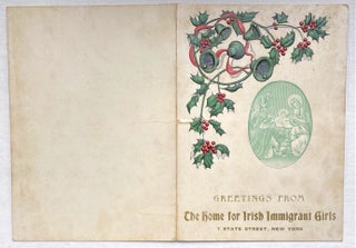Cat.No: 279541 Greetings from the Home for Irish Immigrant Girls [Christmas card