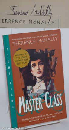 Cat.No: 279770 Master Class [signed]. Terrence McNally