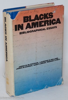 Cat.No: 2798 Blacks in America; bibliographical essays. James M. McPherson