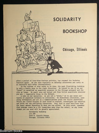 Cat.No: 279841 Solidarity Bookshop, Chicago, Illinois