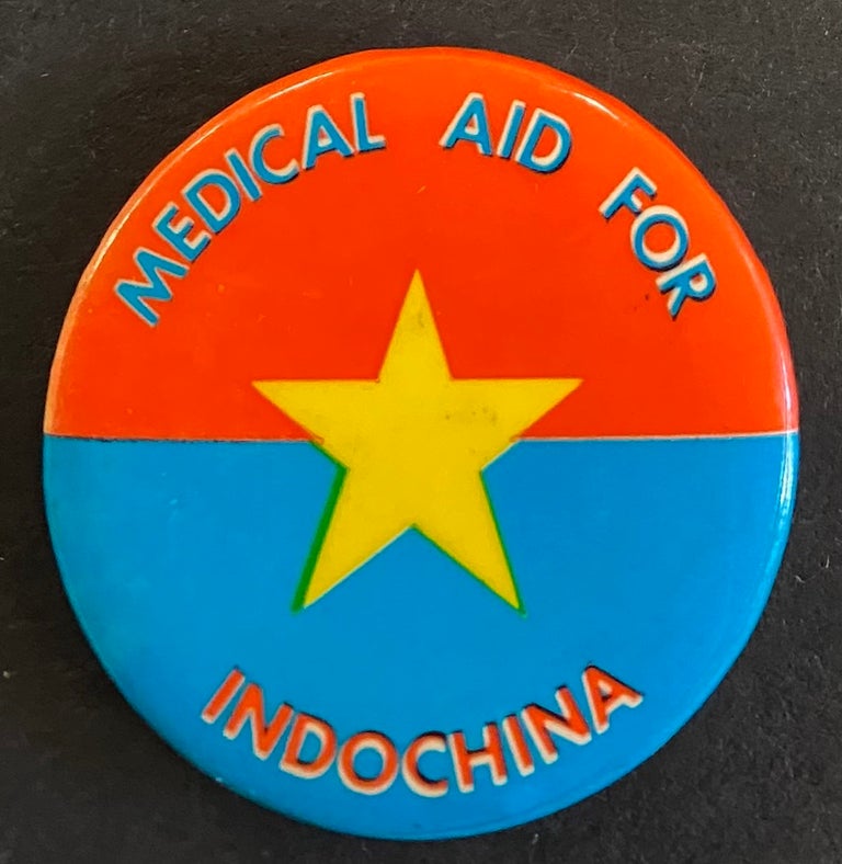Cat.No: 280158 Medical Aid for Indochina [pinback button]