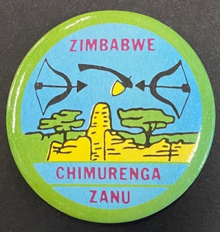 Cat.No: 280162 Zimbabwe Chimurenga / ZANU [pinback button