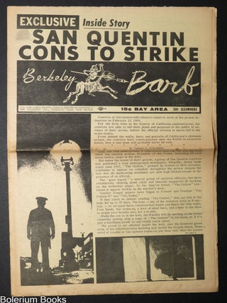 Cat.No: 280402 Berkeley Barb: vol. 6, #4 (#128) January 26 - February 1, 1968: San...