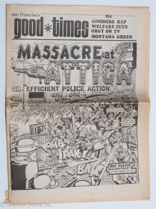 Cat.No: 280430 Good Times: vol. 4, #28, Sept. 17-30, 1971: Massacre at Attica or:...