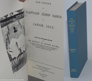 Cat.No: 280656 The Voyage of Captain John Saris to Japan, 1613. Edited from Contemporary...