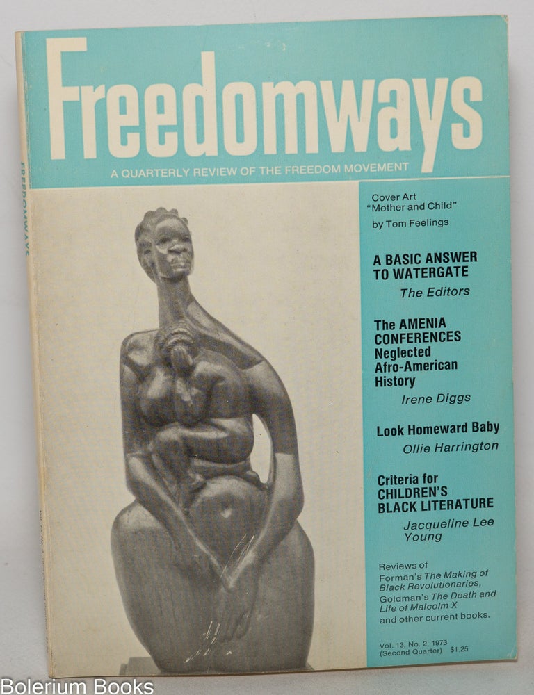Cat.No: 280667 Freedomways, a quarterly review of the freedom movement: Vol. 13