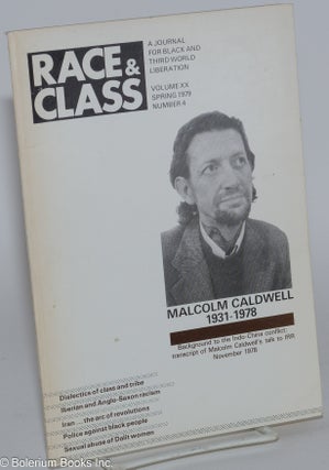 Cat.No: 280697 Race & Class: A journal for Black and third world liberation. Vol. 20,...