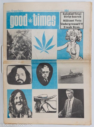 Cat.No: 280780 Good Times: vol. 4, #30, Oct. 15-28, 1971: Soledad Trial Strip Search....