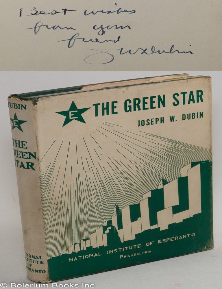 Cat.No: 280828 The Green Star. Joseph W. Dubin.