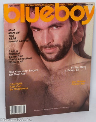 Cat.No: 281006 Blueboy: the national magazine about men; vol. 56, June 1981: So You Want...