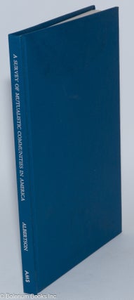 A survey of mutualistic communities in America