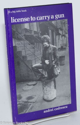 Cat.No: 281137 License to Carry a Gun. Andrei Codrescu
