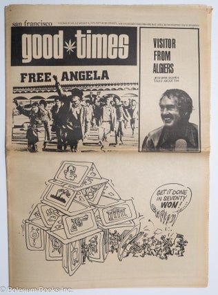 Cat.No: 281186 Good Times: vol. 4, #1, Jan. 8, 1971: Free Angela & Visitor from Algiers....
