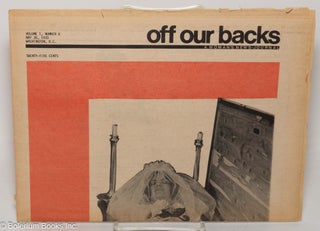 Cat.No: 281210 Off Our Backs: a woman's news-journal; vol. 1, no. 6, May 30, 1970