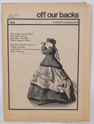 Cat.No: 281221 Off Our Backs: a women's news journal; vol. 2, #3, November, 1971