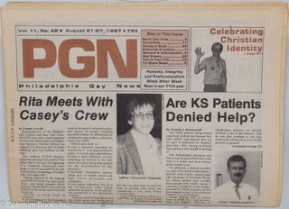 Cat.No: 281380 PGN: Philadelphia Gay News; vol. 11, #42, Aug. 21-27, 1987: Are KS...